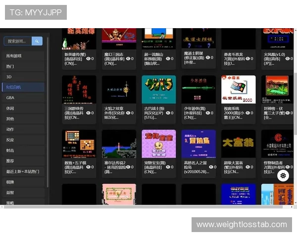 多功能fc游戏下载网站汇总，支持多种模拟器和多平台游戏资源下载